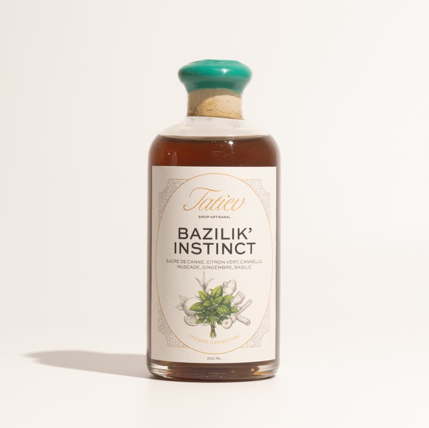Bouteille de sirop Bazilik Instinct
