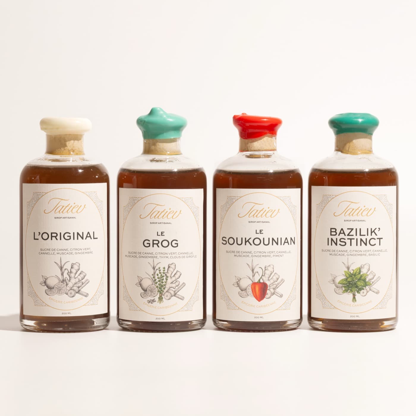 Pack Collection Tatiev — quatre bouteilles